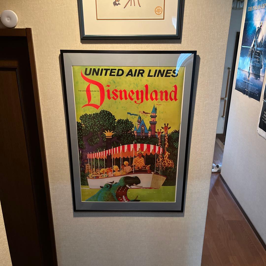 ディズニーランド(ロサンゼルス) スターツアーズ　アトラクションポスター　リプロ