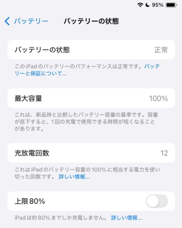 【美品】　iPad mini 第7世代　128GB Wi-Fi（ブルー）