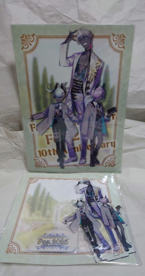 セット fgo fes フェス アクリルスマスコット クリアファイル インドラ