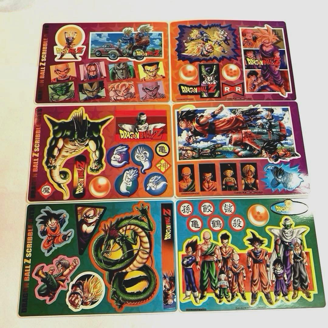 【希少】ドラゴンボールＺ　スクリブルアーツ1・2全種　大阪万博ポストカード全種