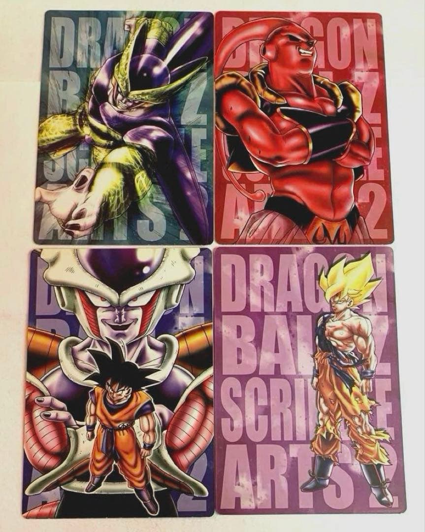 【希少】ドラゴンボールＺ　スクリブルアーツ1・2全種　大阪万博ポストカード全種