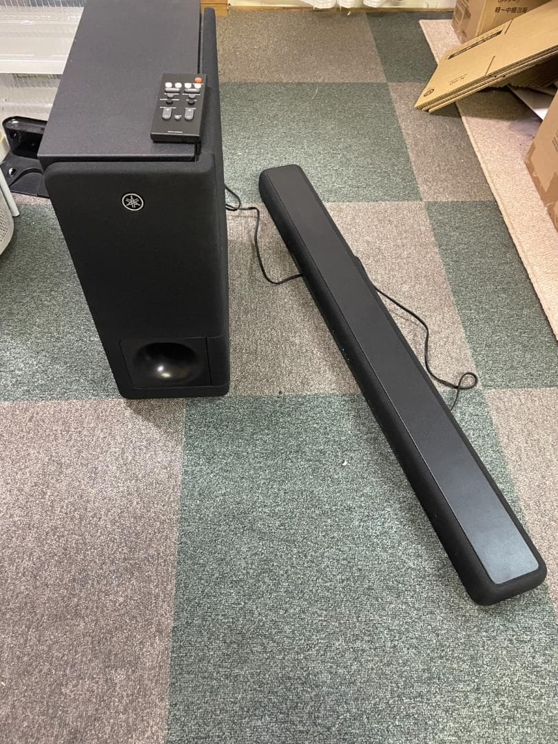 YAMAHA YAS-207 ヤマハ サウンドバー ブラック