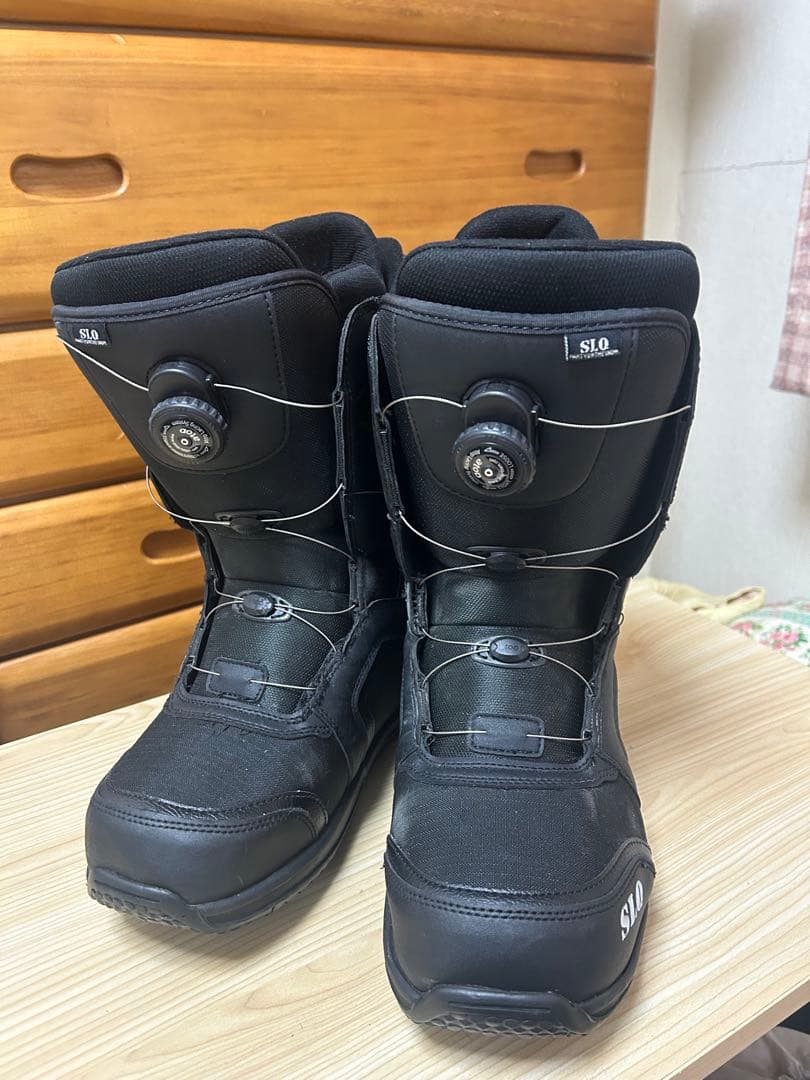 SLQスノーボードブーツ ブラック 27.0/27.5