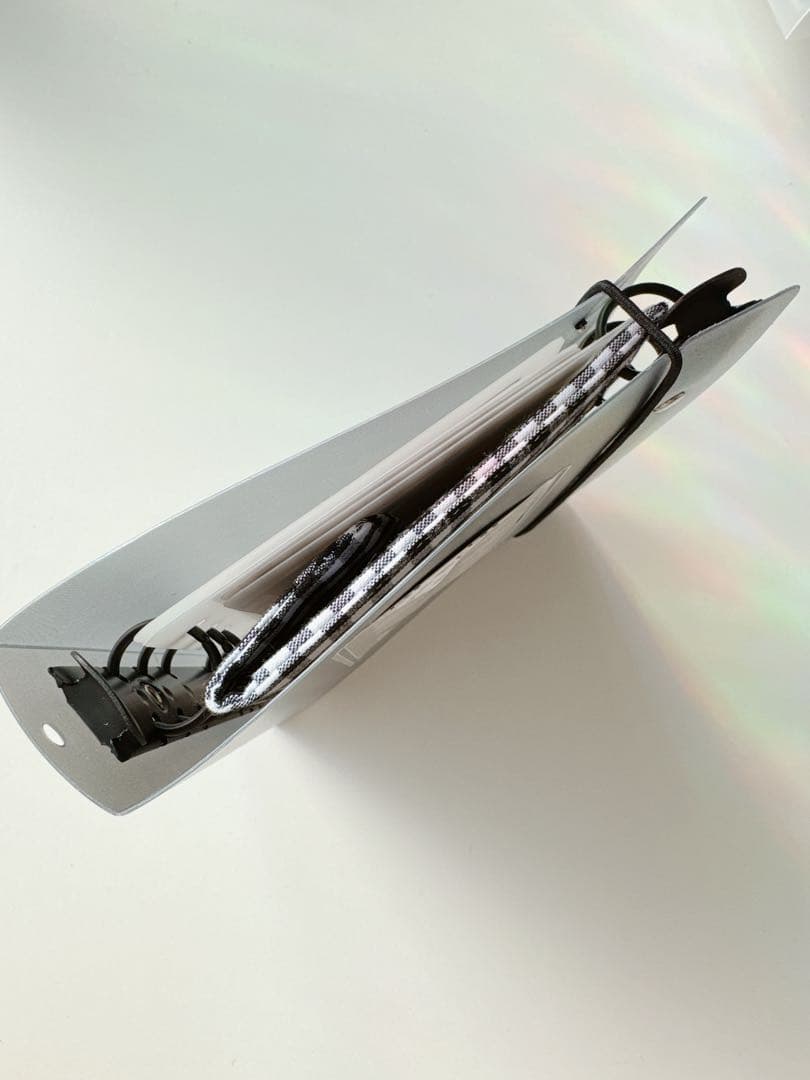 ラスト1点 韓国　A6バインダー　リフィル　ダブルリングバインダー　黒