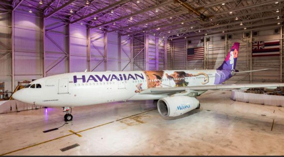 ★レア★ハワイアン航空　HAWAIIAN航空　1/500 モアナ特別塗装