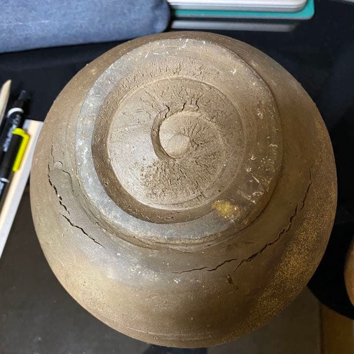 中川伊作　知花南蛮焼　水指