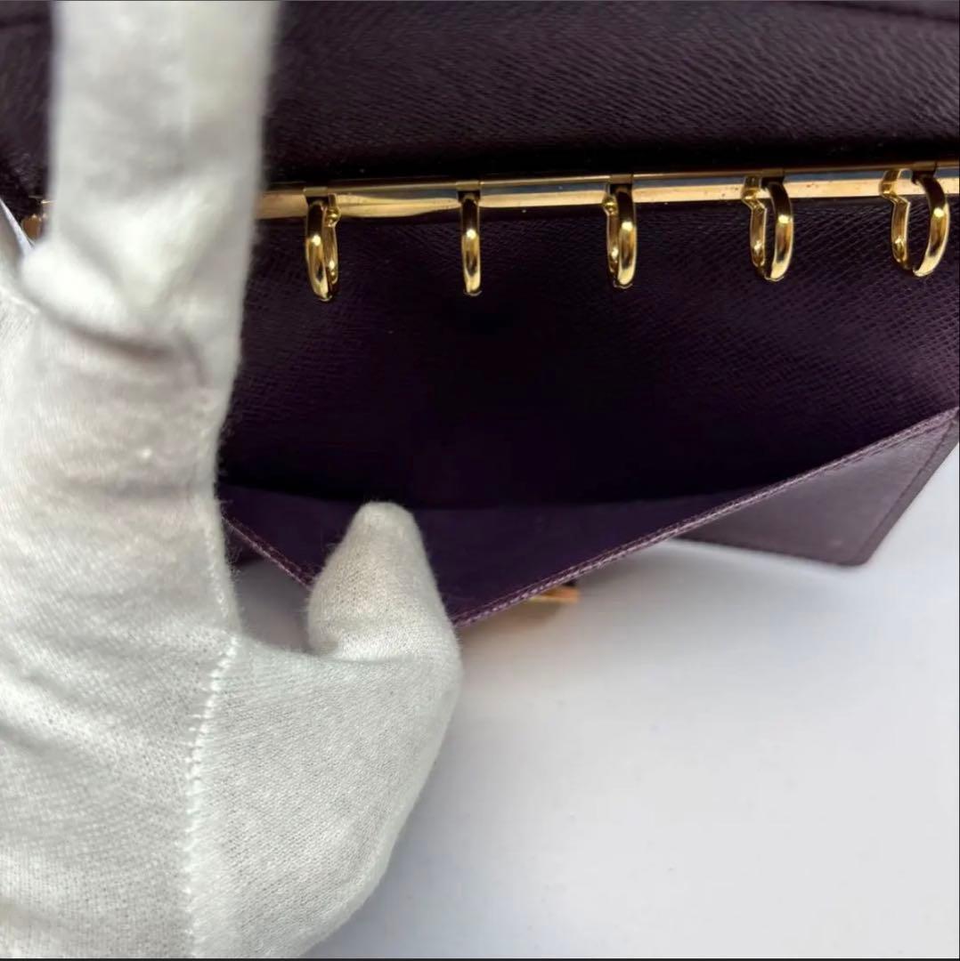 【匿名配送】美品 ルイヴィトン エピ アジェンダPM 6穴式 手帳カバー