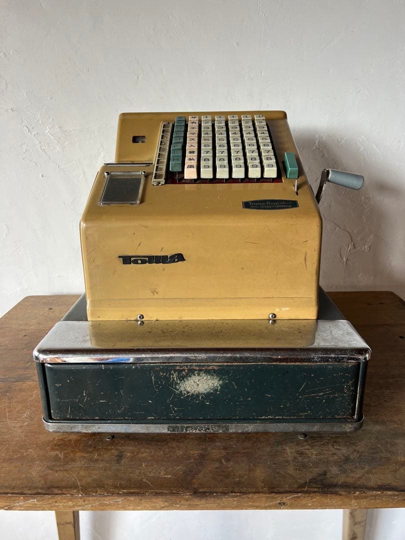 【昭和レトロ】TOUWA レジスター ヴィンテージ インダストリアル