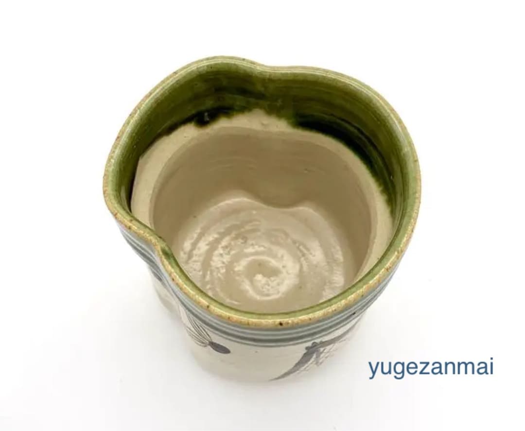 織部　光右衛門作　火入　山十窯　茶道具　加藤光右衛門　共箱