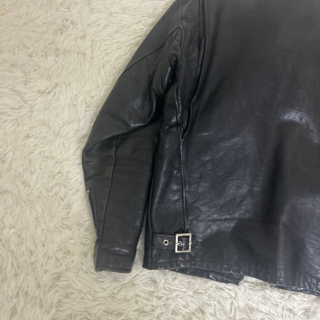 希少・美品✨ショット トラッカー レザージャケット ライダース 152