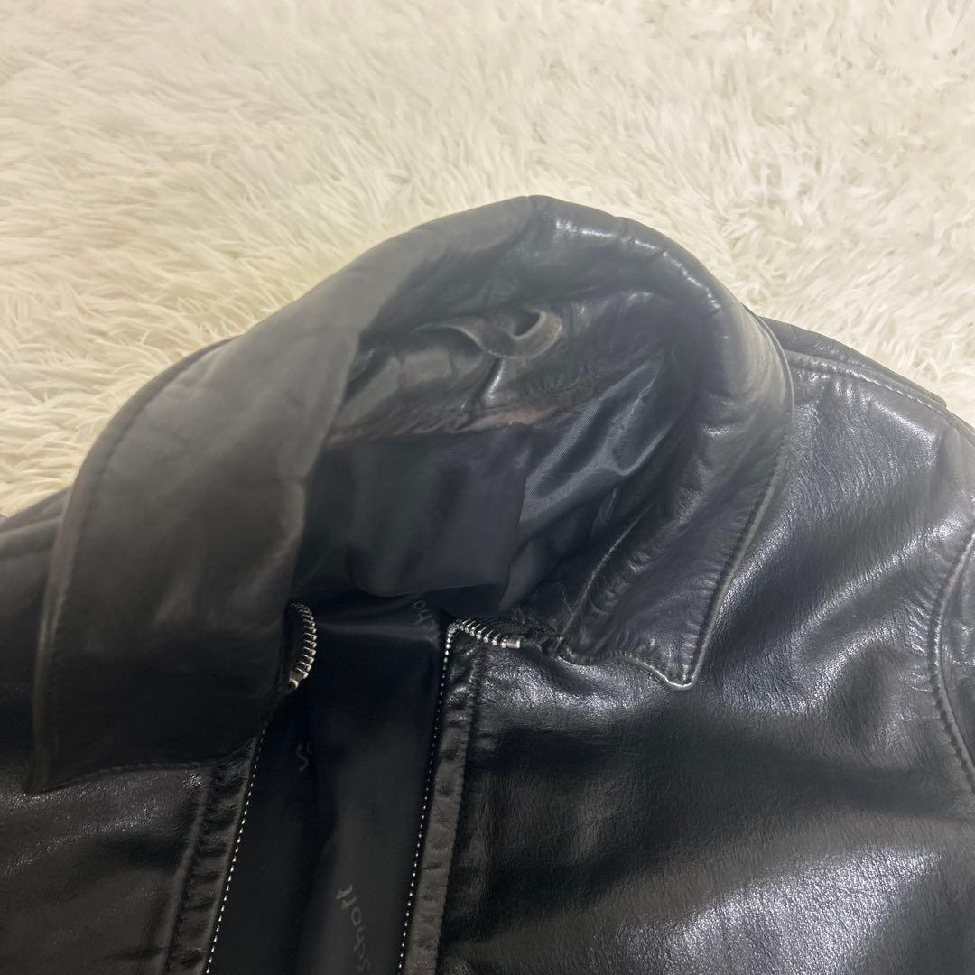 希少・美品✨ショット トラッカー レザージャケット ライダース 152