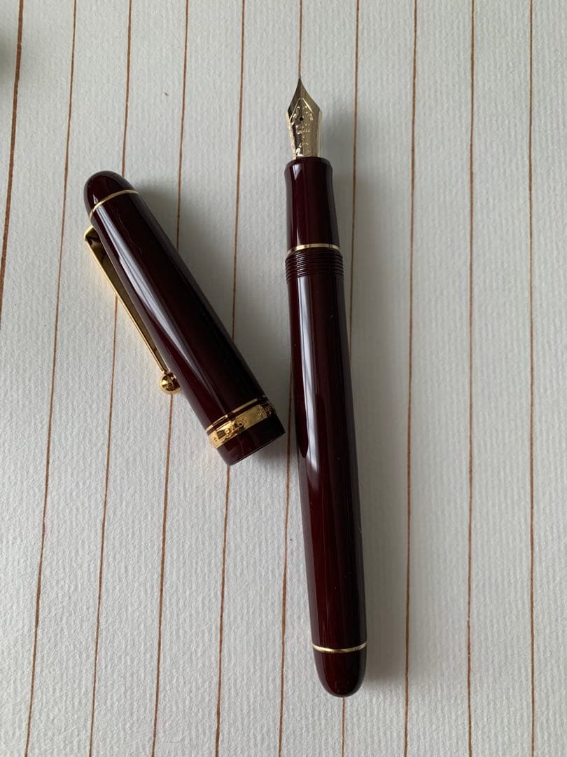 PILOT（パイロット） カスタム 万年筆 14K ボルドー