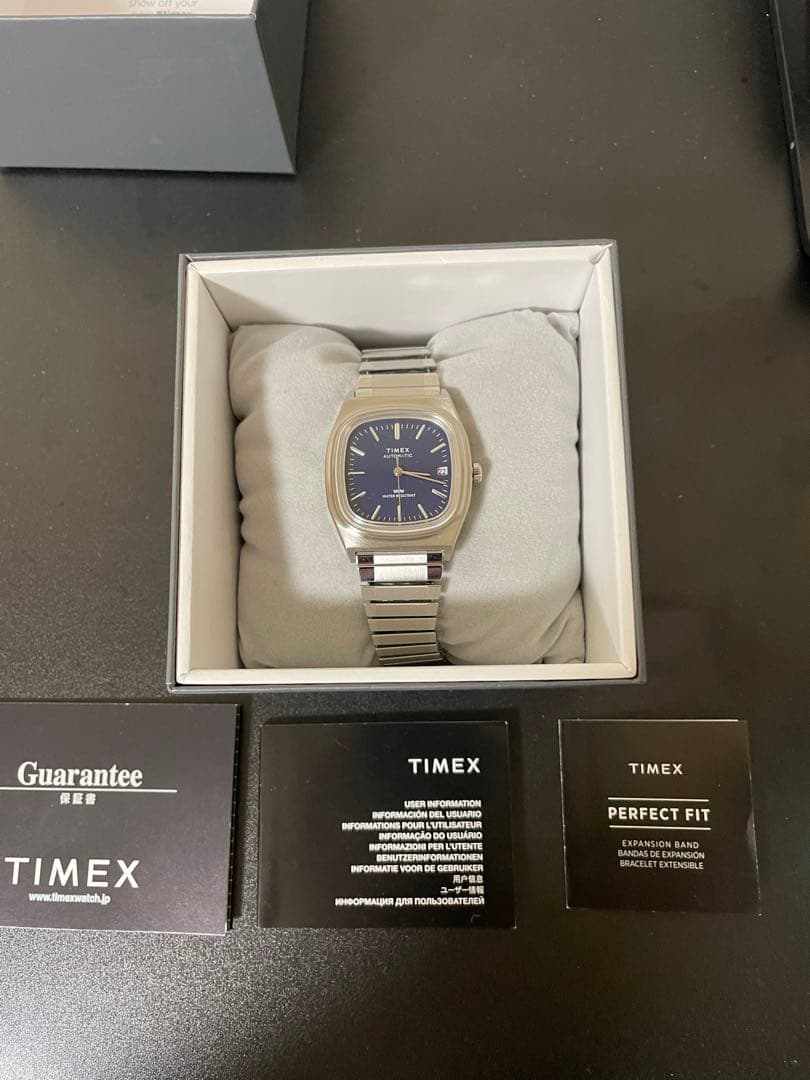 TIMEX Reissue 1983 シルバー　ブルー