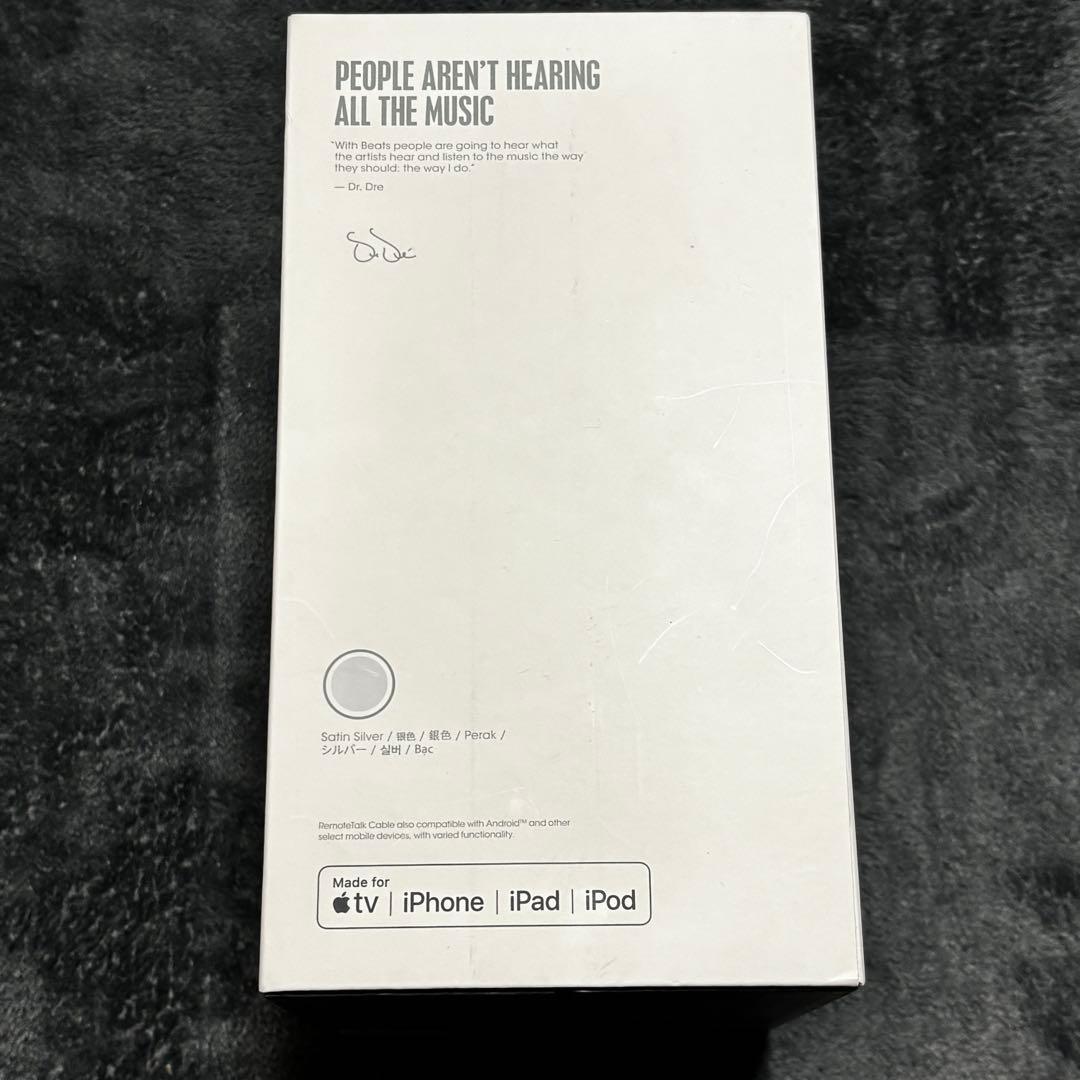 beats solo 3 wireless ヘッドホン マットシルバー