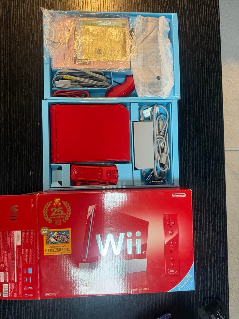 【美品・レア】 Wii スーパーマリオ25周年アニバーサリー 箱付き