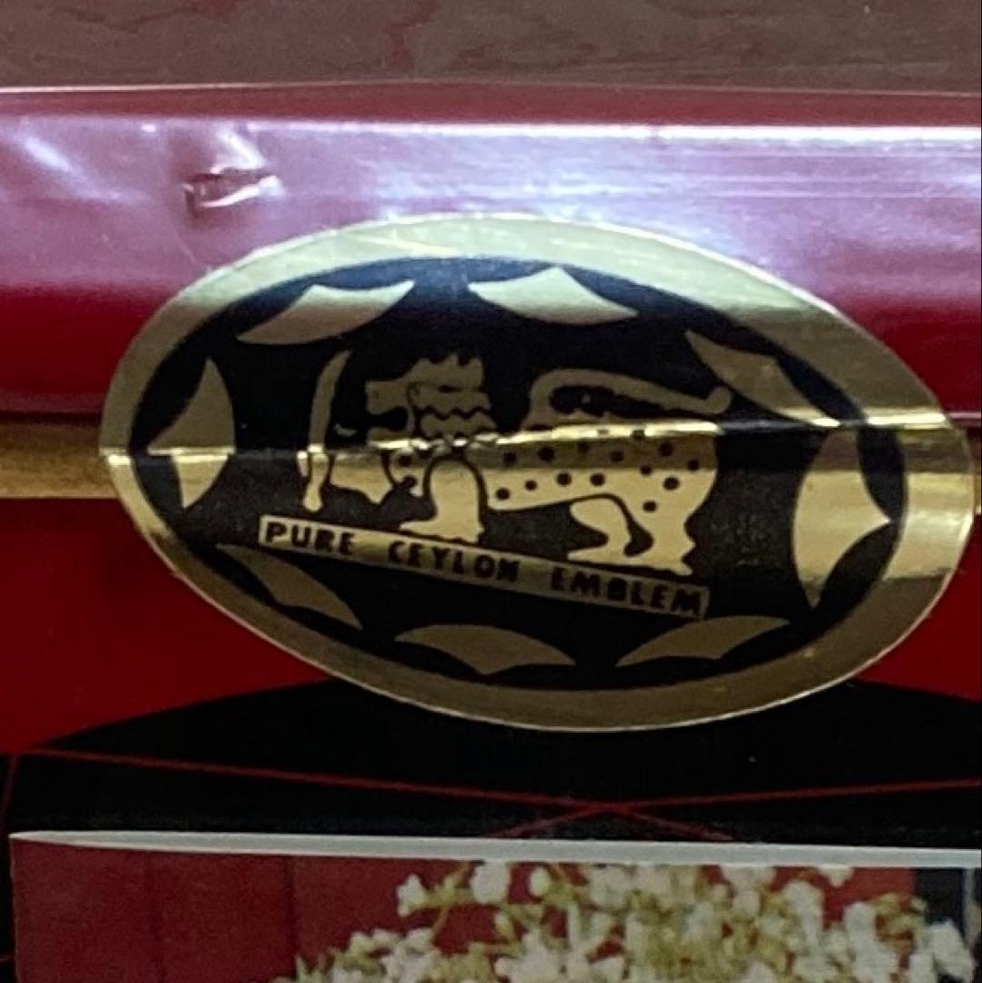 Carson TEA 未開封 昭和レトロ紅茶缶/カースン オレンジペコ