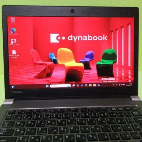 ⑫dynabook R63/D i5-6200U 128G 8G FHD