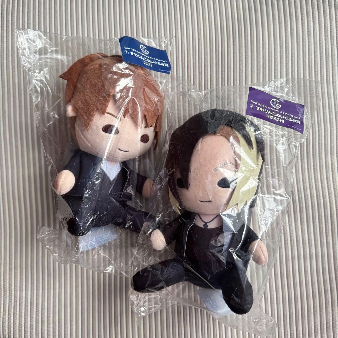 GLAY エンタメくじ　すわりんこぬいぐるみ