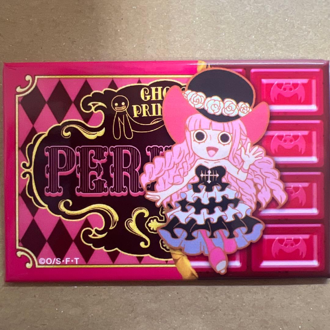 ワンピース ペローナ 板チョコ缶バッジ Ver.2