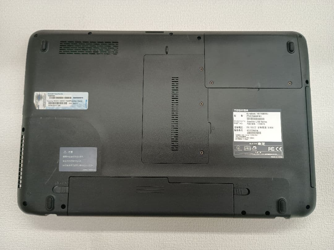 & Toshiba Satellite L750 Corei7 メモリ8GB