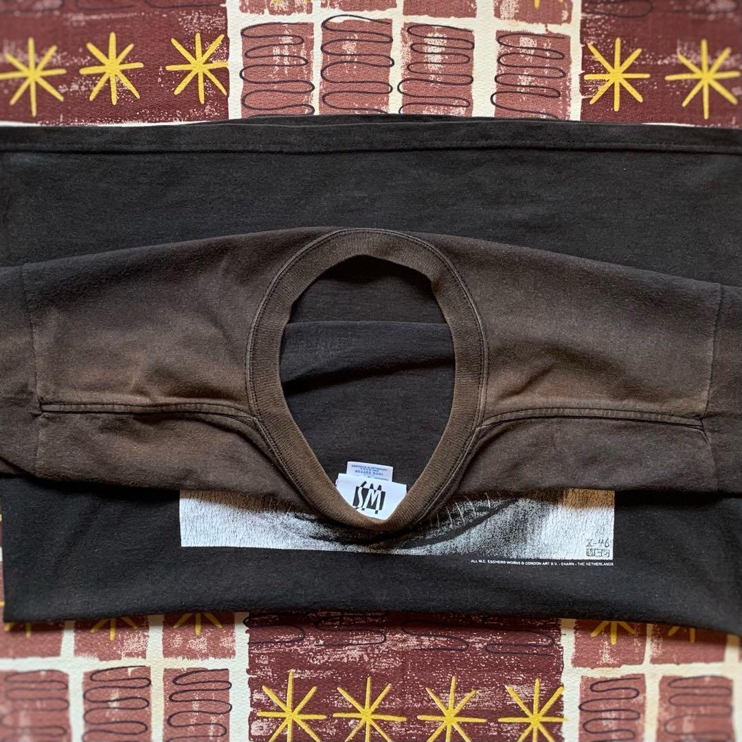 90's〜 M.C. Escher \"EYE\" T SHIRT VINTAGE