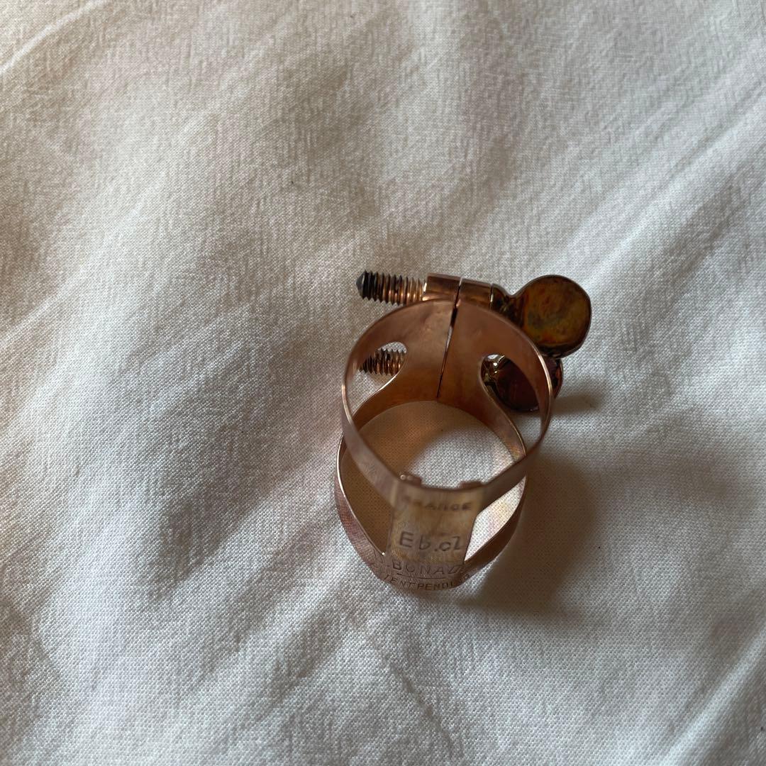 【える】BUZZ E♭クラリネットリガチャー ピンクゴールド PGP