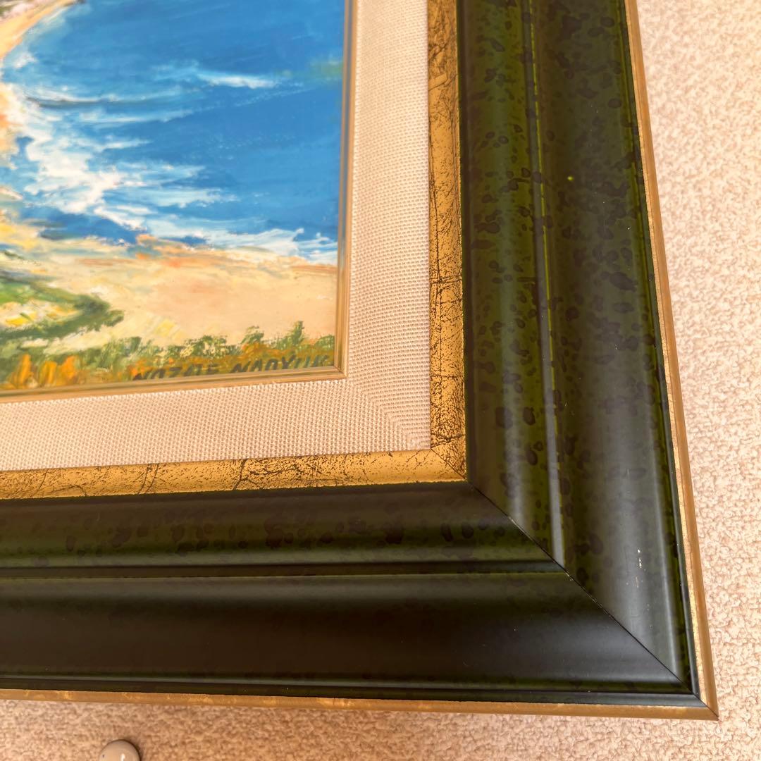 【即ご購入OK】海辺の景色　油彩画