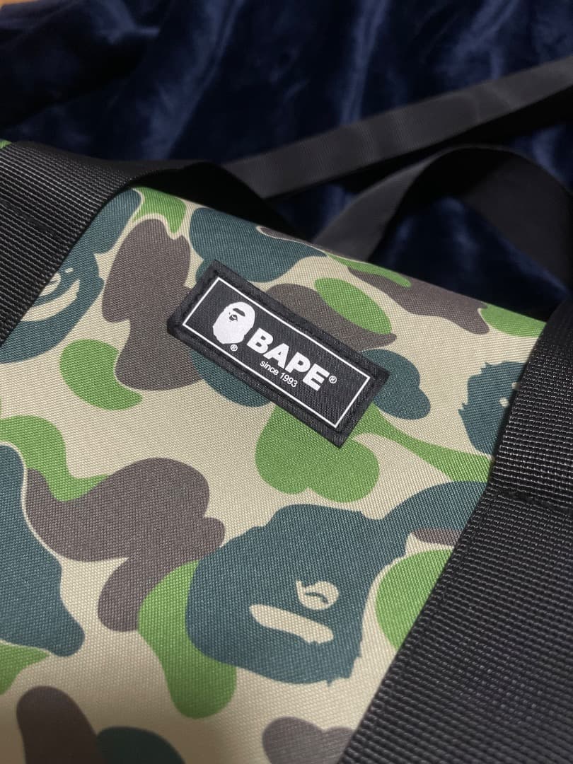 旅行かばん・小分けバッグ BAPE DUFFLE BAG