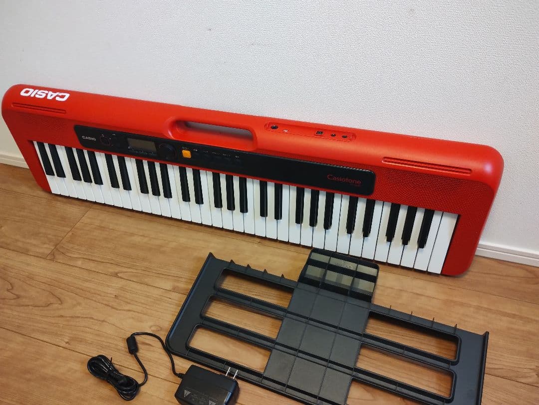 CASIO CT-S200 レッド 61鍵 電子キーボード