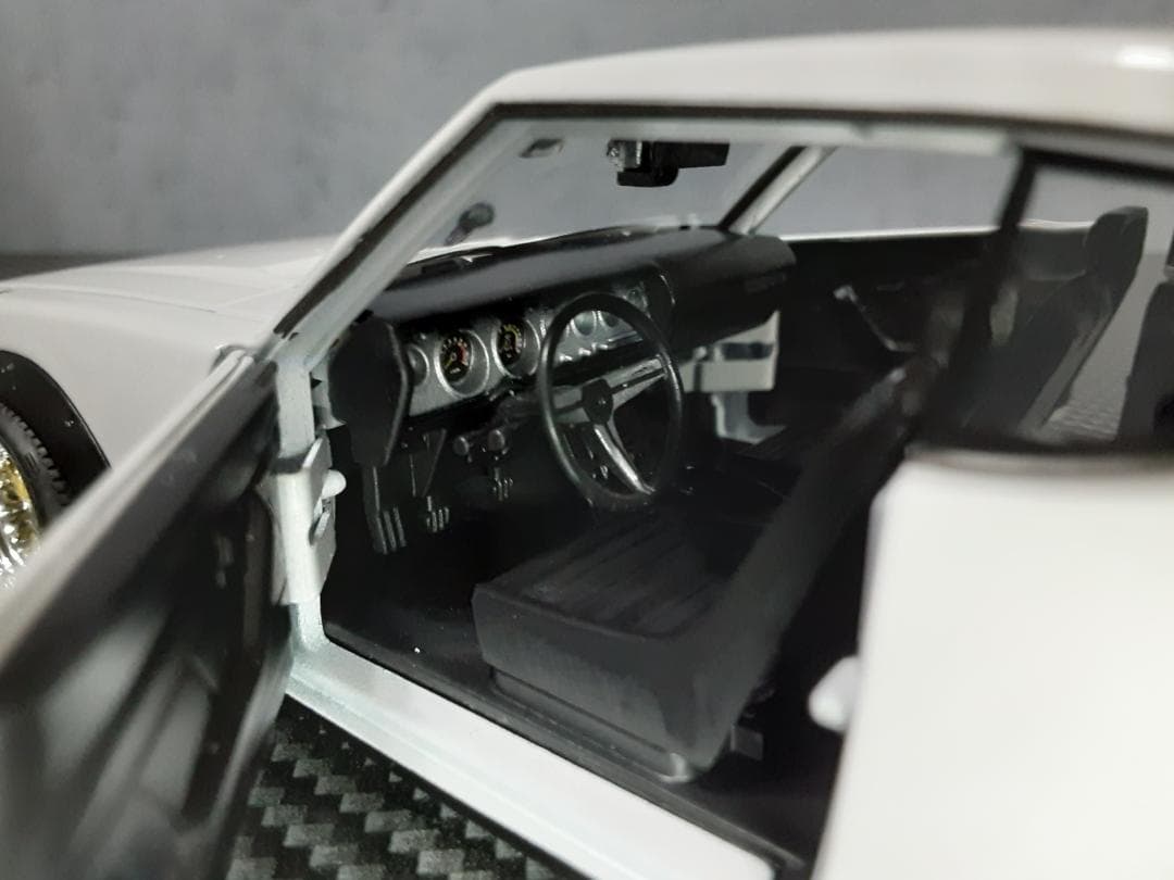 Maisto 1/24 日産 ケンメリ GT-R カスタム改 ワタナベ 金