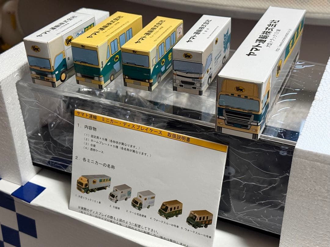 【非売品】クロネコヤマトミニカーセット(ケース付)
