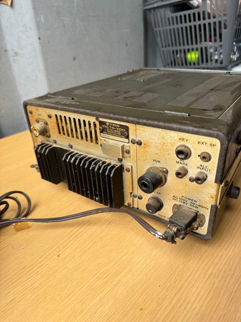 TRIOトリオTRANSCEIVER ALL MODEオールモード TS-700