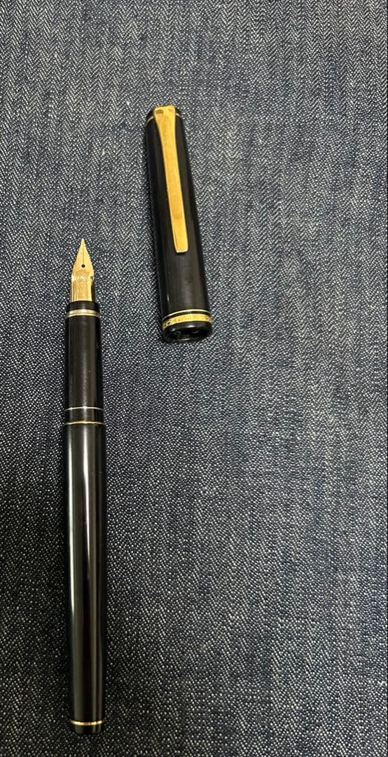 PILOT エラボー elabo 万年筆 黒軸 初期型　14kニブ SM