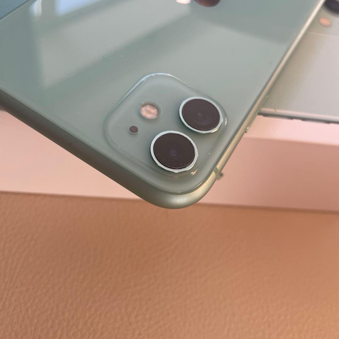最終値下げ　iPhone11 グリーン 本体 箱付き