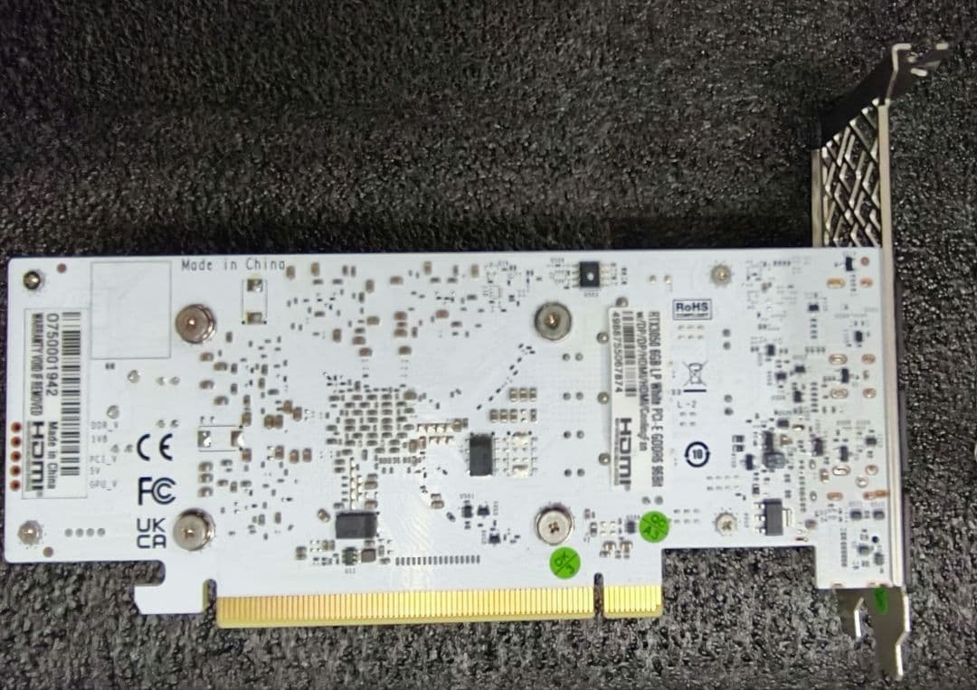 玄人志向　GeForce RTX 3050 グラフィックボード 6GB