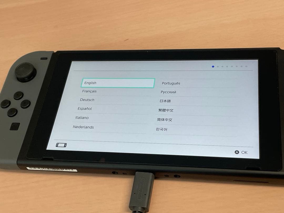 美品★ニンテンドースイッチ★本体★Nintendo★Switch★グレー★