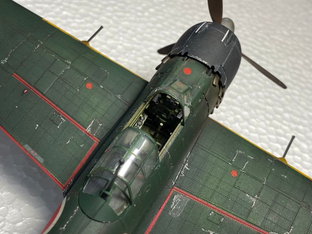 完成品　零式艦上戦闘機　52型甲　第302海軍航空隊　赤松少尉乗機　ゼロ戦