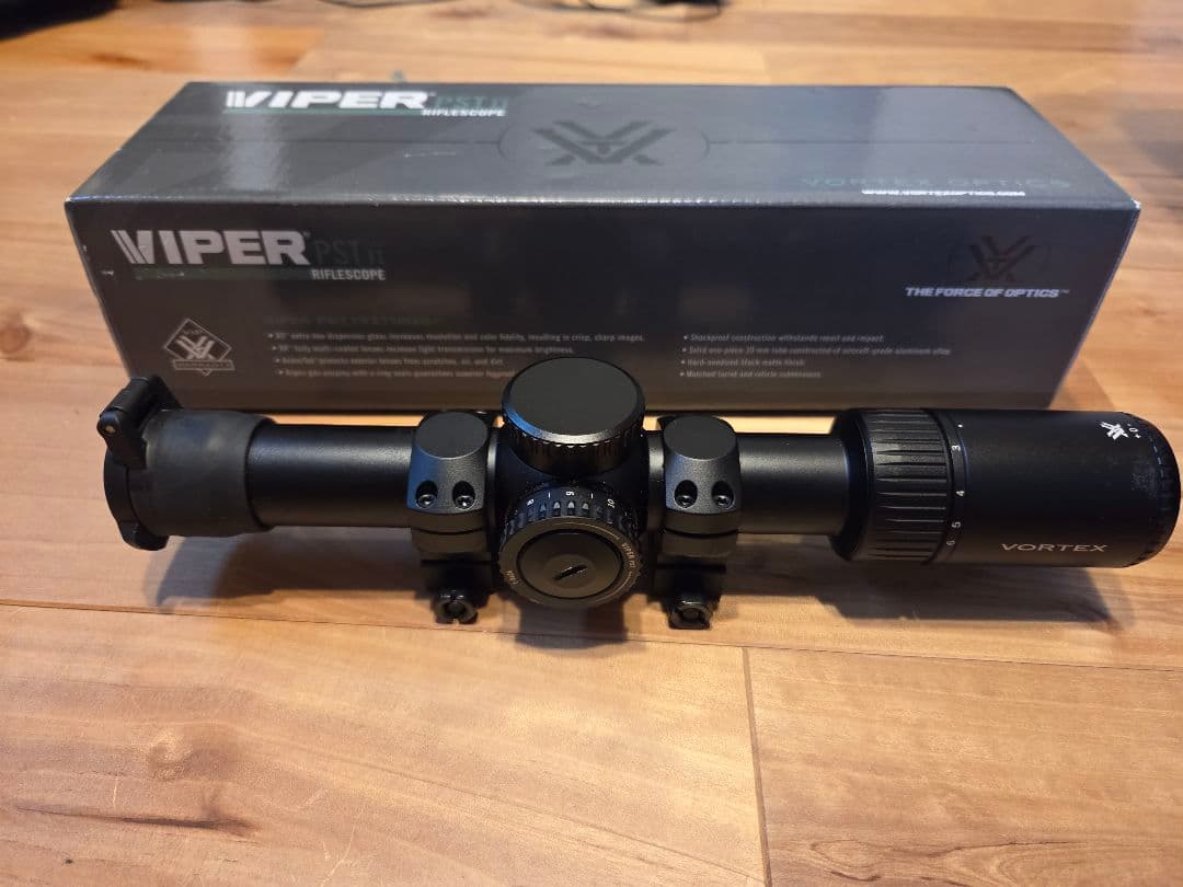 実物！　Vortex Viper PST 1-6×24　Gen2　 スコープ