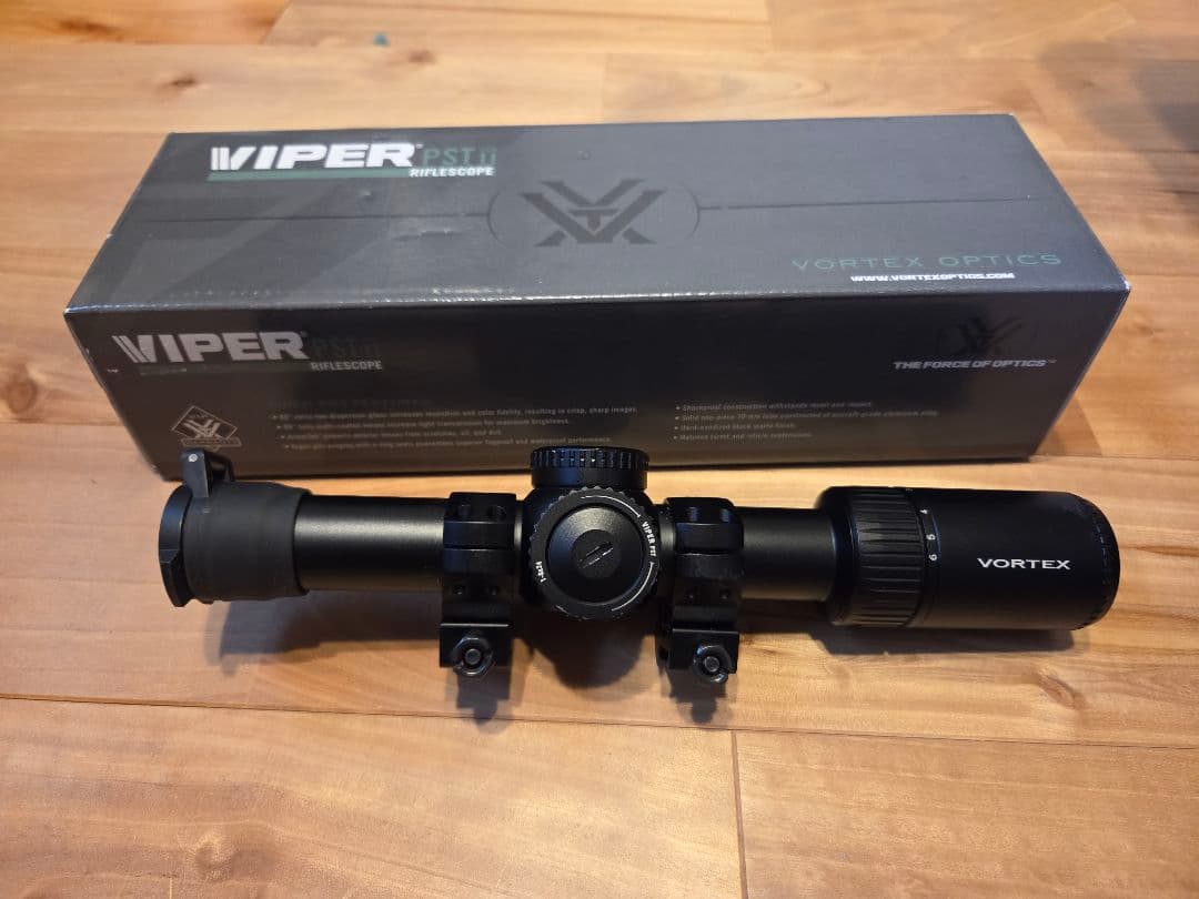 実物！　Vortex Viper PST 1-6×24　Gen2　 スコープ
