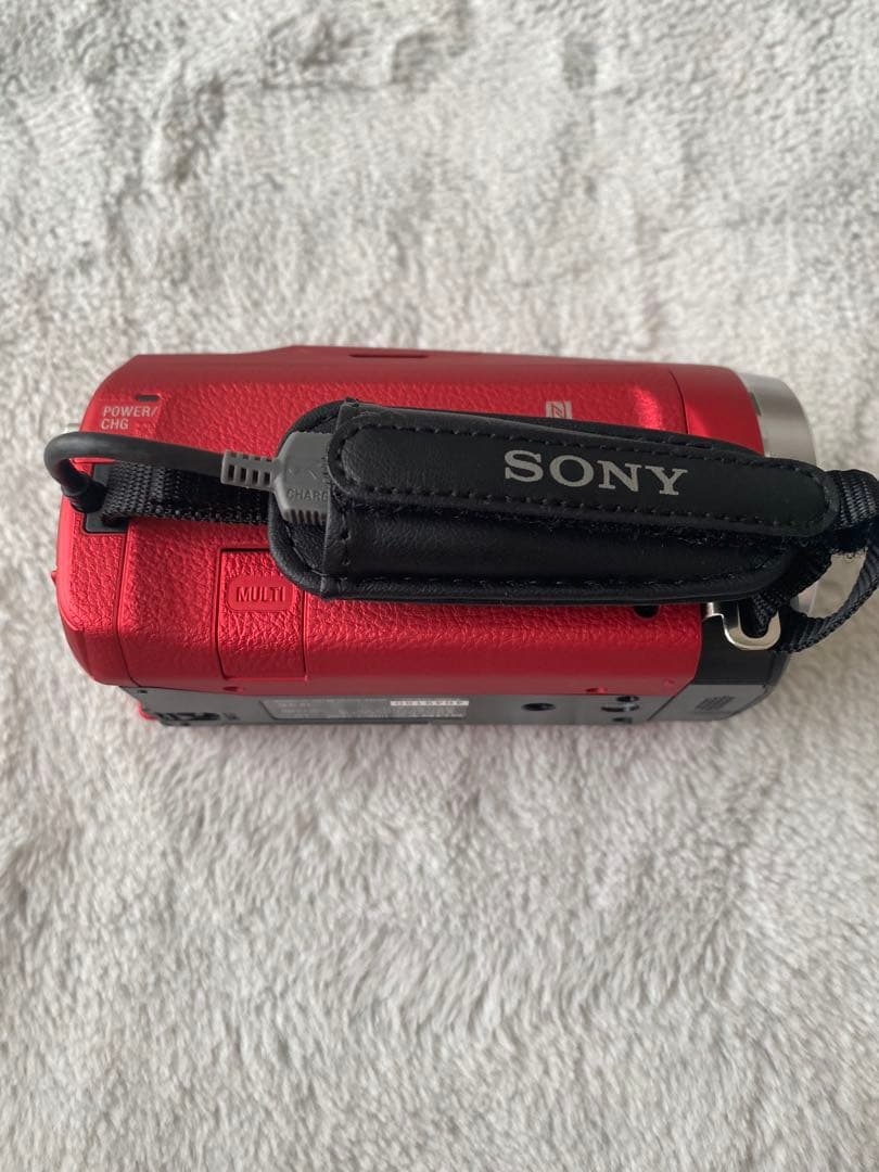 SONY HDR-CX680 ビデオカメラ 本体 レッド