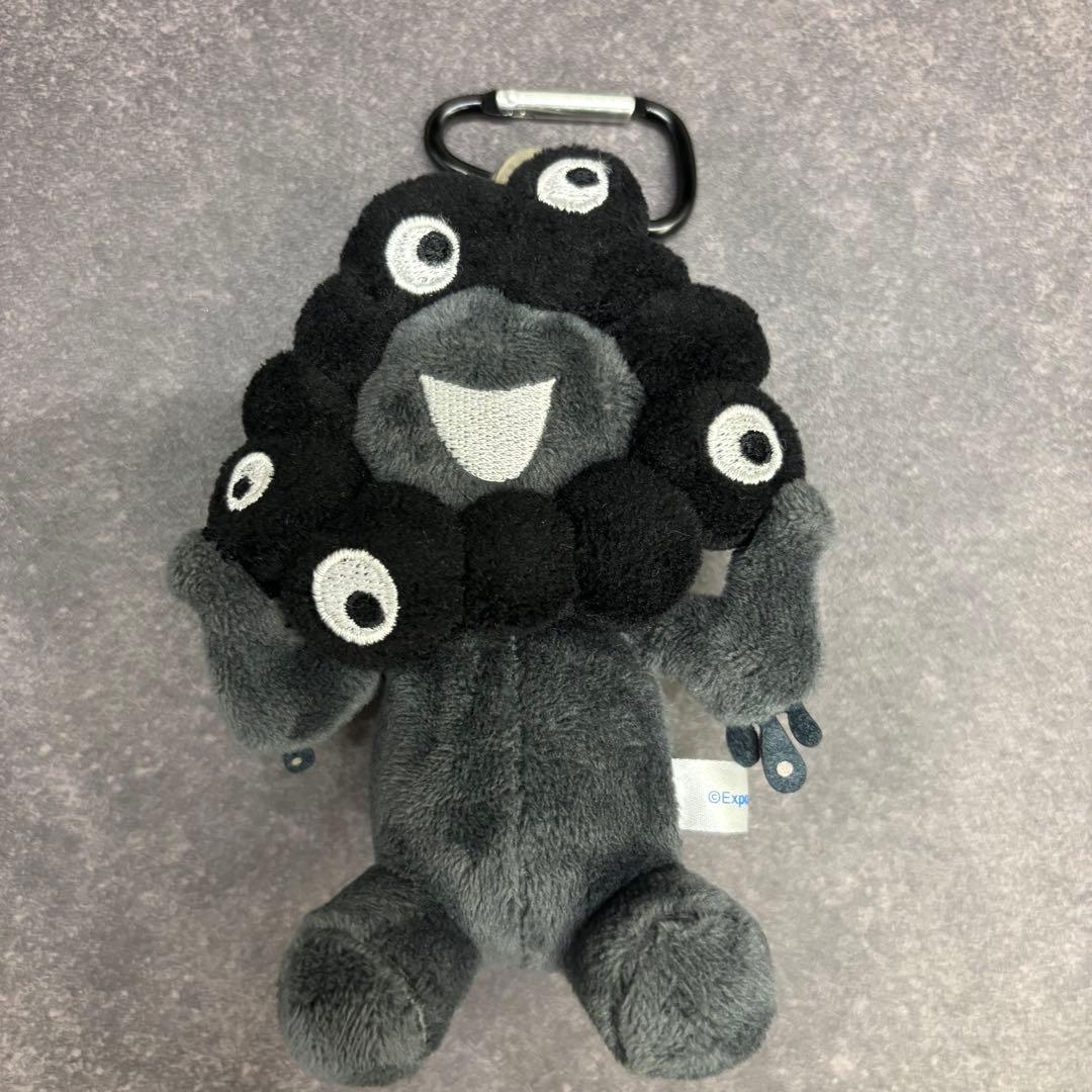 【完売商品】黒ミャクミャク　クロミャクミャク　カラビナ　マスコット　大阪万博