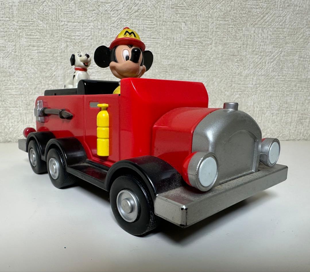 激レア ビンテージ レトロ ミッキーマウス 消防車 ディズニーストア購入