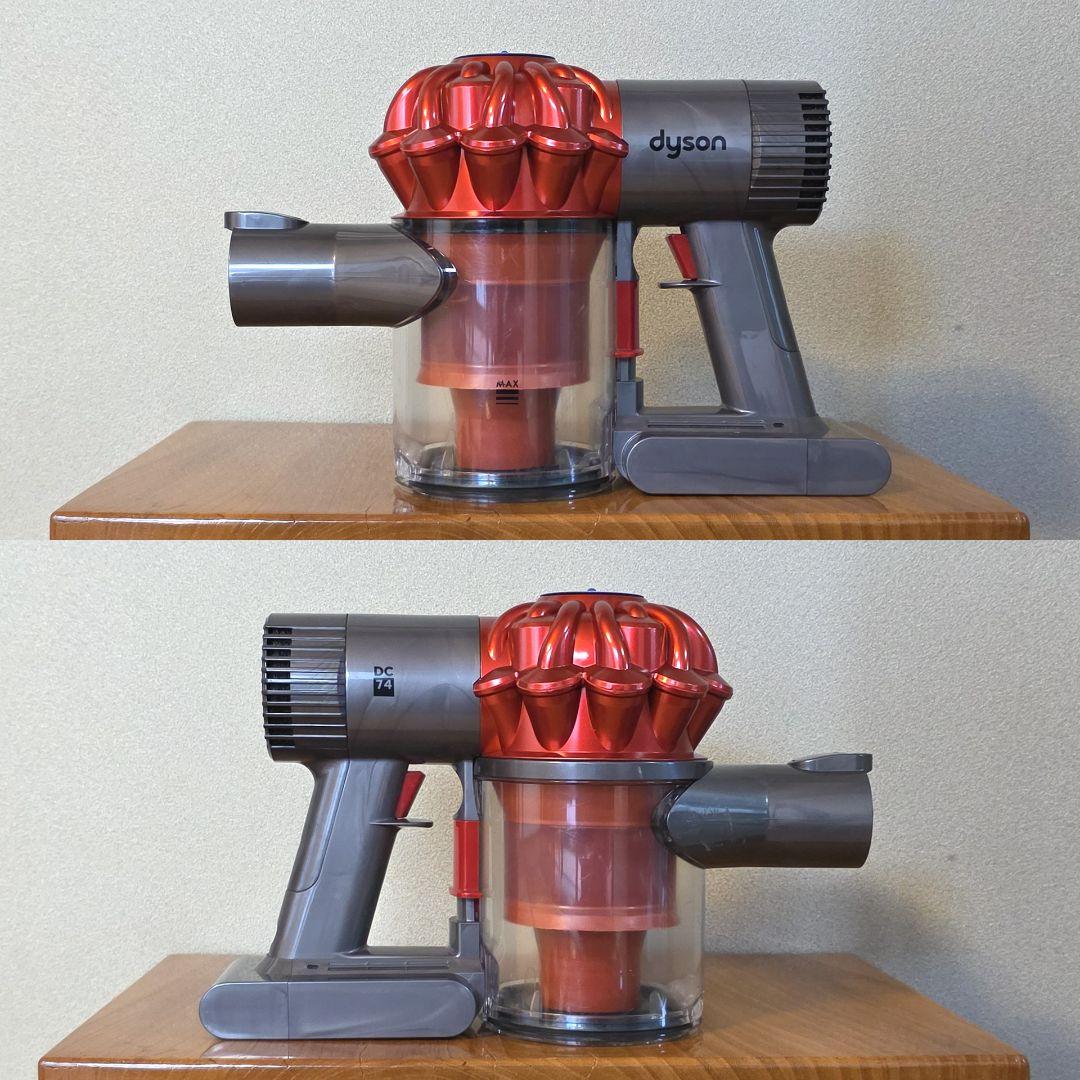 Dyson V6 Fluffy DC74 メンテナンス済み