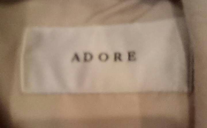 アドーア　カシミヤ混コート