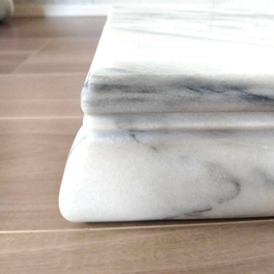 【イタリア製天然大理石】アンティーク花台