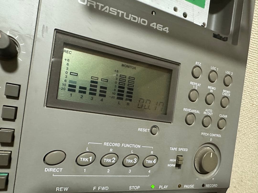 TASCAM 464 整備動作品　マルチトラックレコーダー　MTR