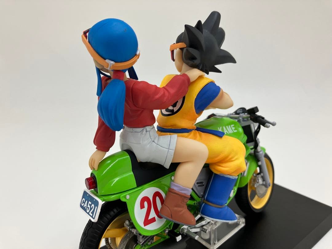 デスクトップリアルマッコイ 孫悟空&チチ ドラゴンボール　フィギュア