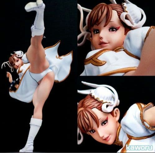 コトブキヤ ストリートファイター 春麗 生足 2次元 リペイント　フィギュア