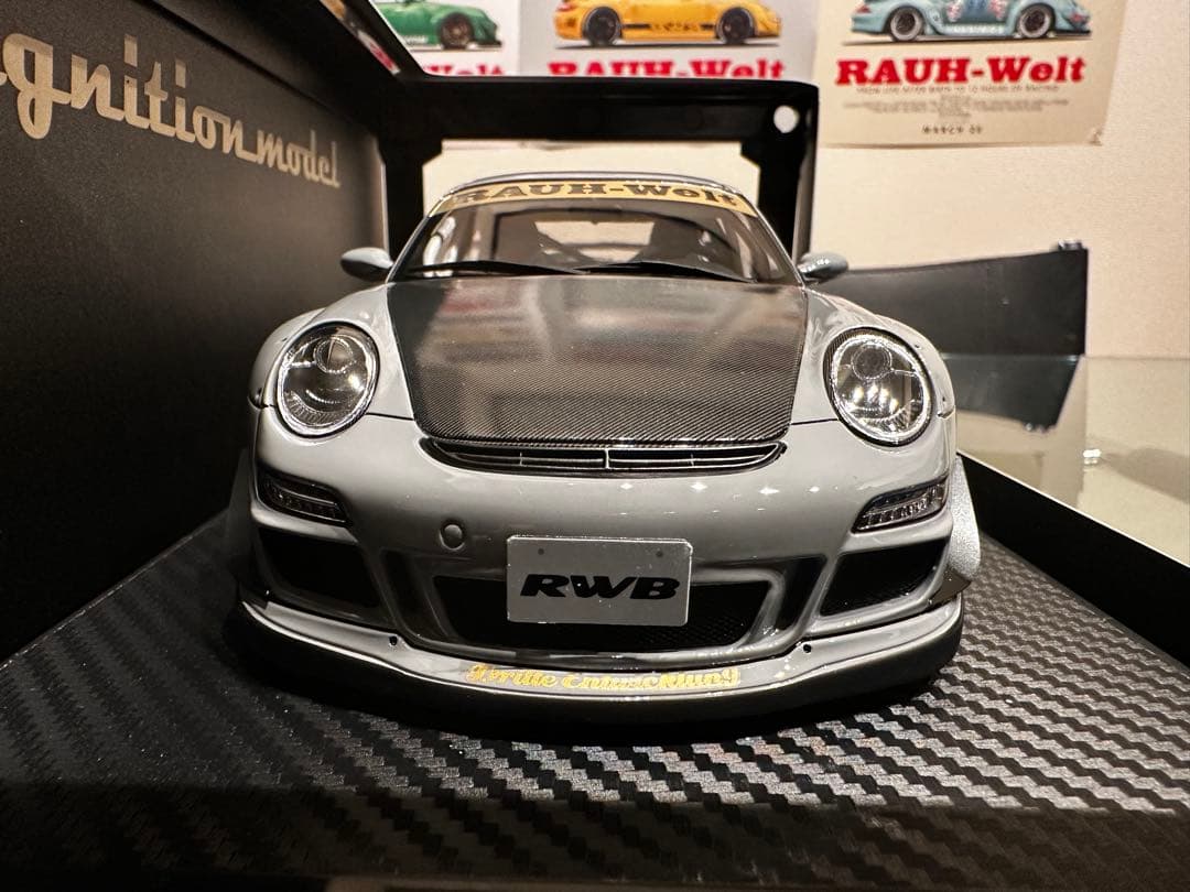 RWB997 ignition model 1/18 グレー
