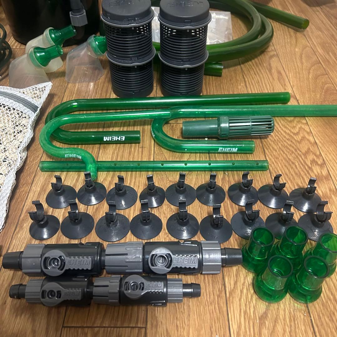EHEIMエーハイム 2217 50Hz ダブルタップ・ろ材・新品ホース付き